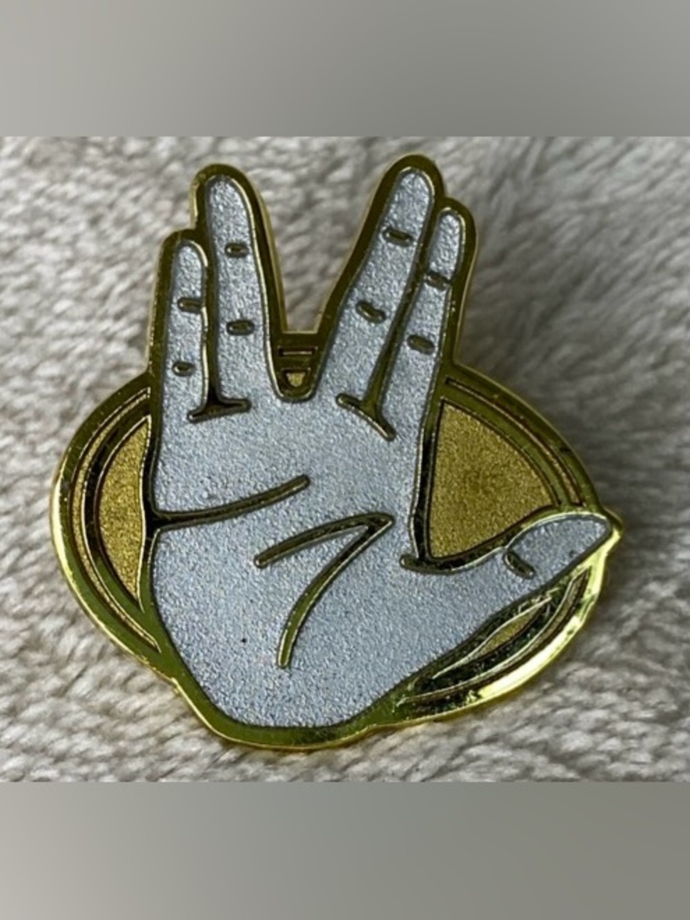Star Trek Spock Live Long And Prosper Hat Pin Loot Crate Futuristic 2016